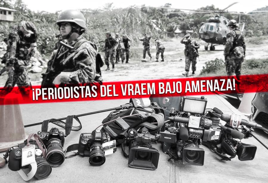 ¡Periodistas del VRAEM bajo amenaza!