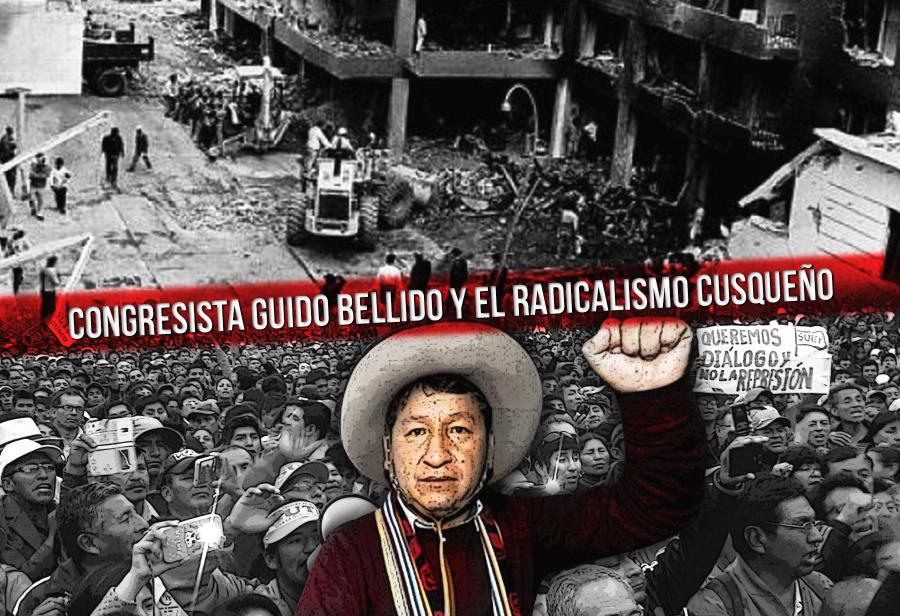 Congresista Guido Bellido y el radicalismo cusqueño