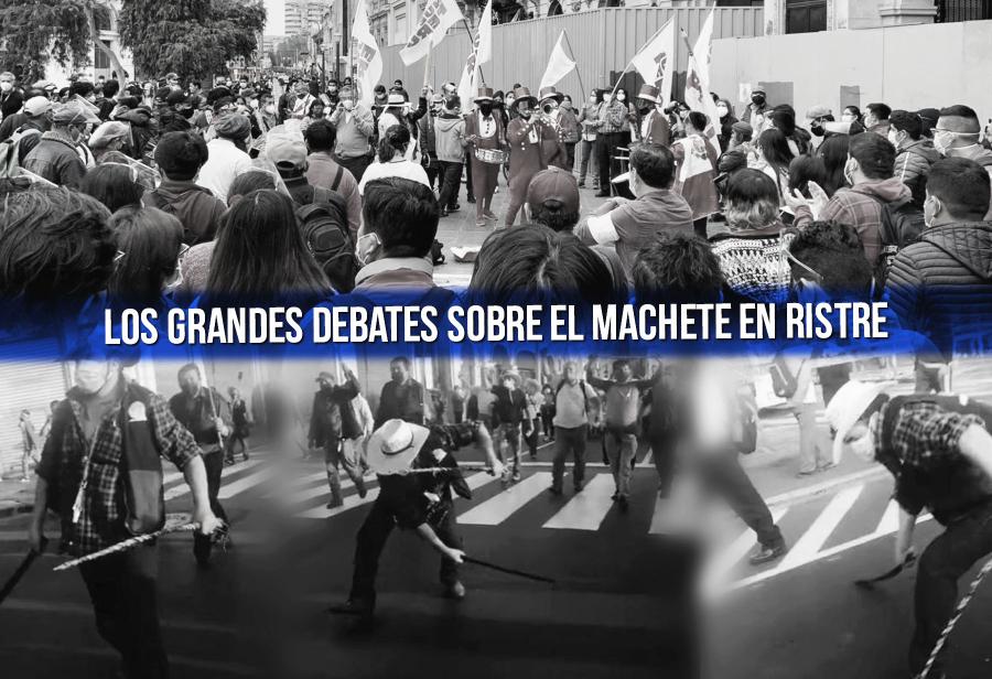 Los grandes debates sobre el machete en ristre