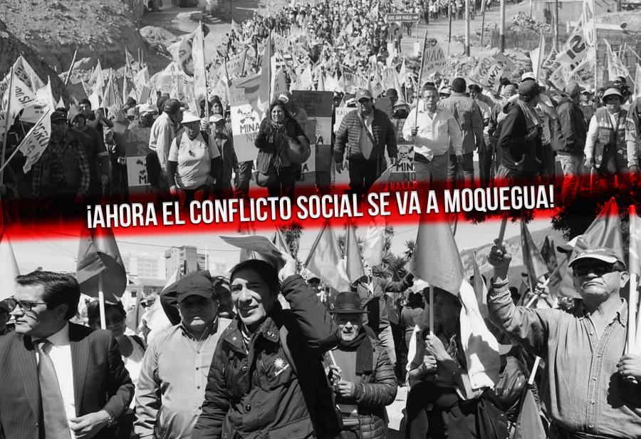 ¡Ahora el conflicto social se va a Moquegua!