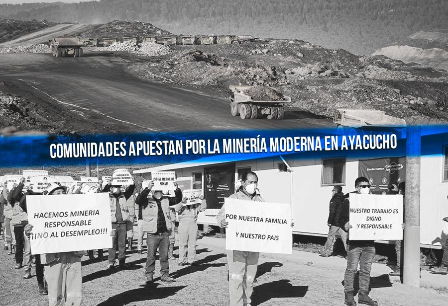 Comunidades apuestan por la minería moderna en Ayacucho