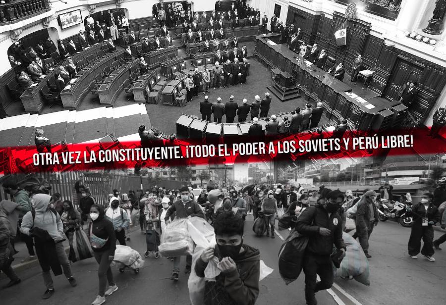 Otra vez la constituyente. ¡Todo el poder a los soviets y Perú Libre!