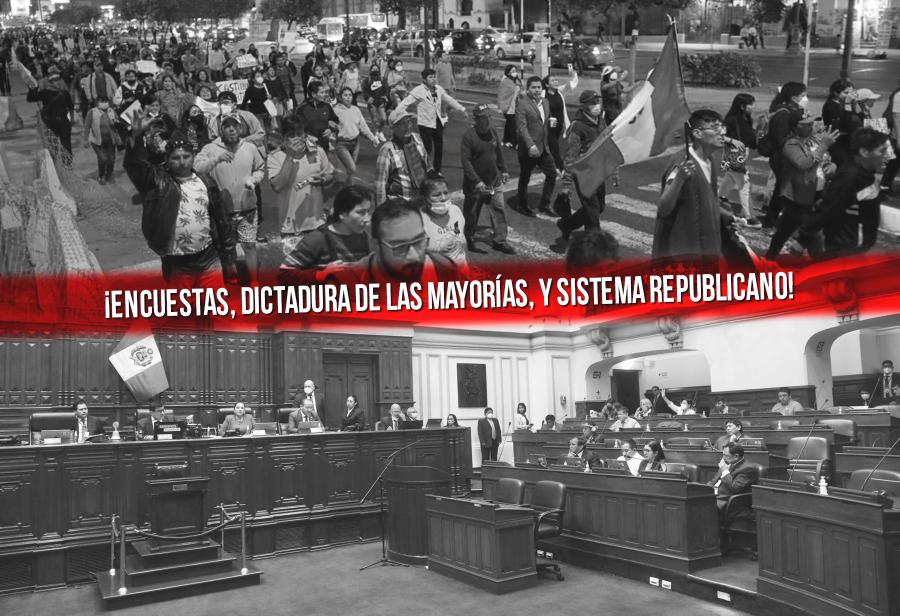 ¡Encuestas, dictadura de las mayorías y sistema republicano!