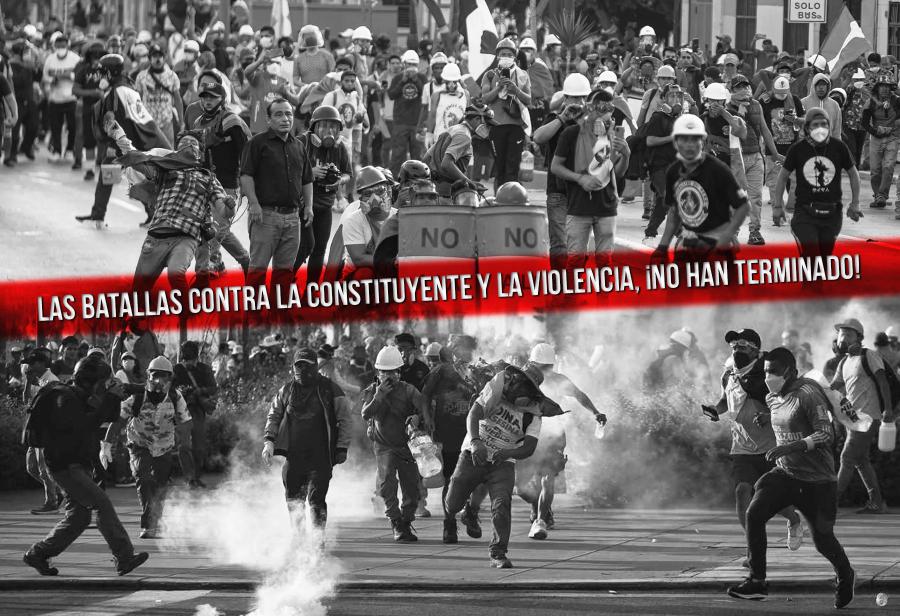 Las batallas contra la constituyente y la violencia, ¡no han terminado!