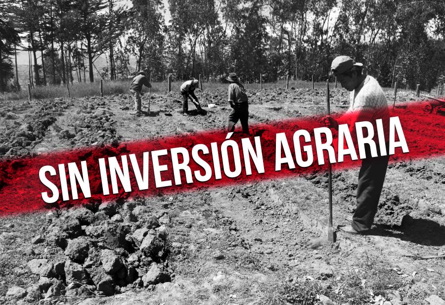 ¡No detengan las inversiones agrarias!