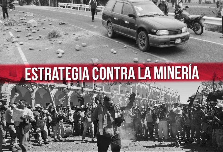 Estrategia contra la minería