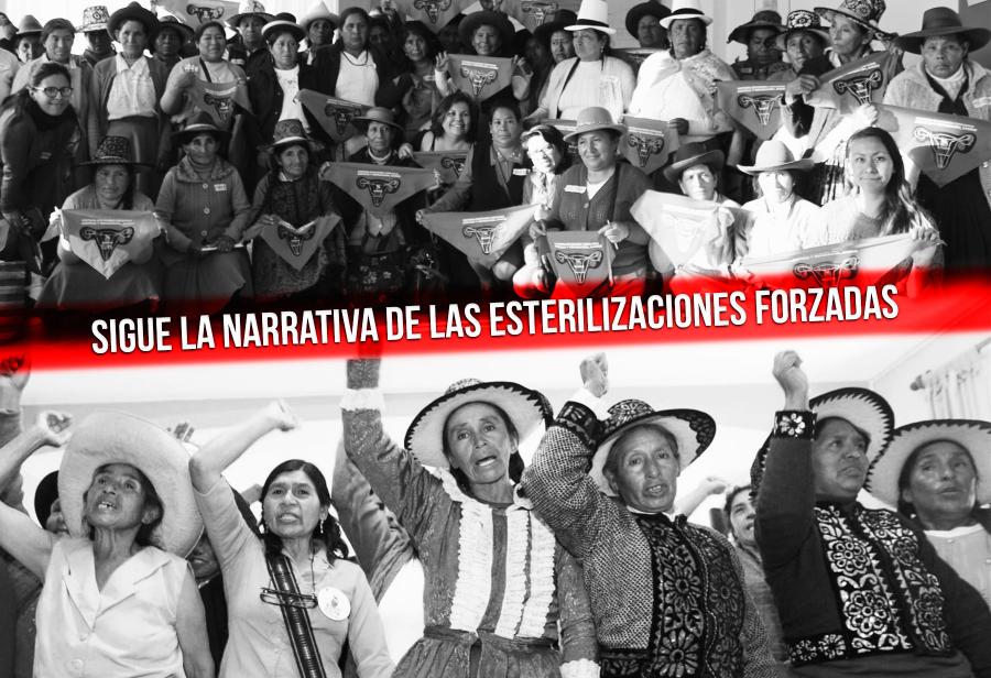 Sigue la narrativa de las esterilizaciones forzadas