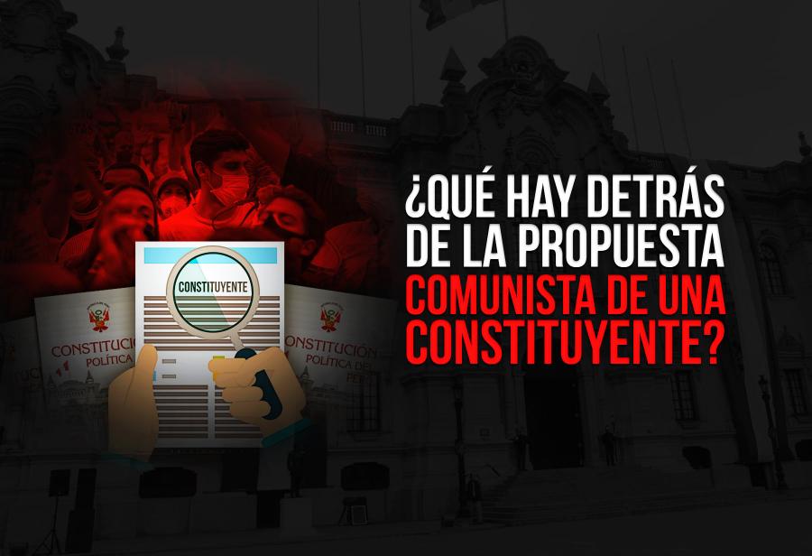 ¿Qué hay detrás de la propuesta comunista de una constituyente?