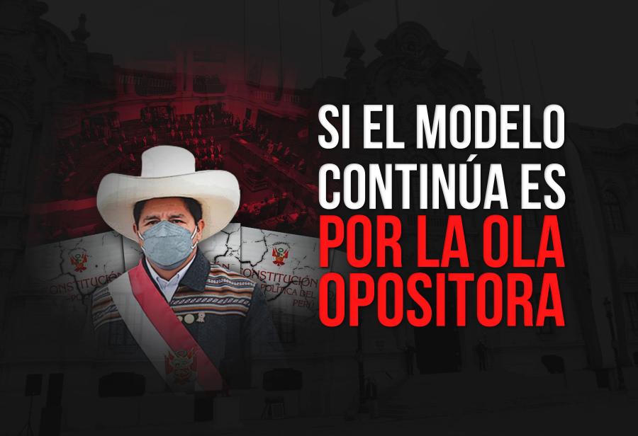 Si el modelo continúa es por la ola opositora