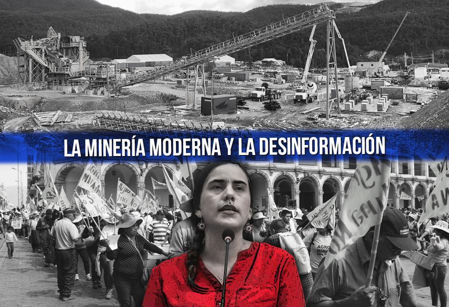 Verónika Mendoza, la minería moderna y la desinformación