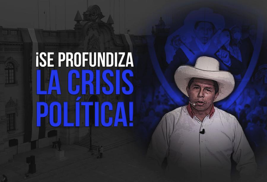 ¡Se profundiza la crisis política!