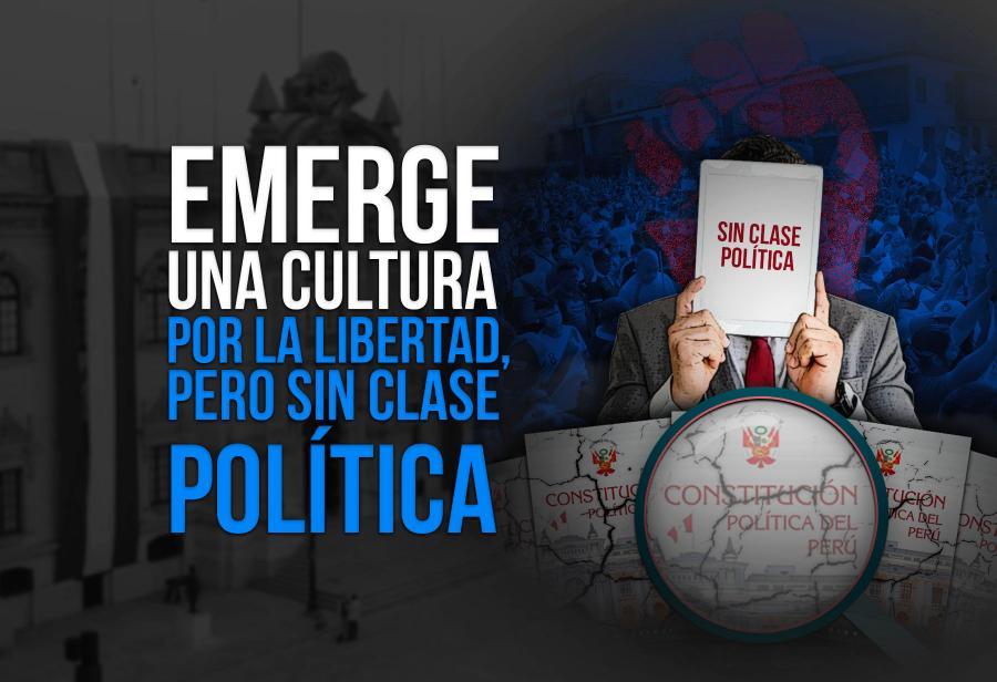 Emerge una cultura por la libertad, pero sin clase política