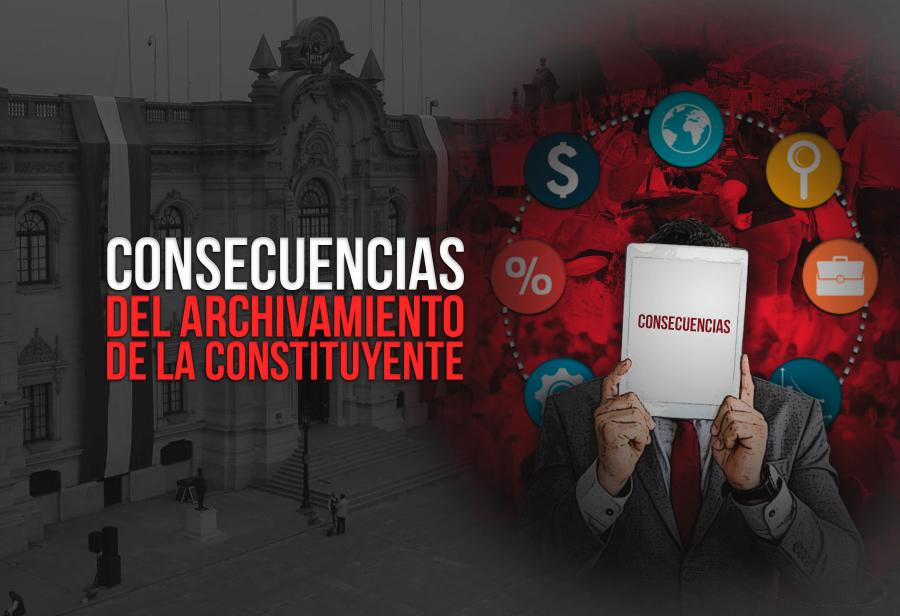 Consecuencias del archivamiento de la constituyente