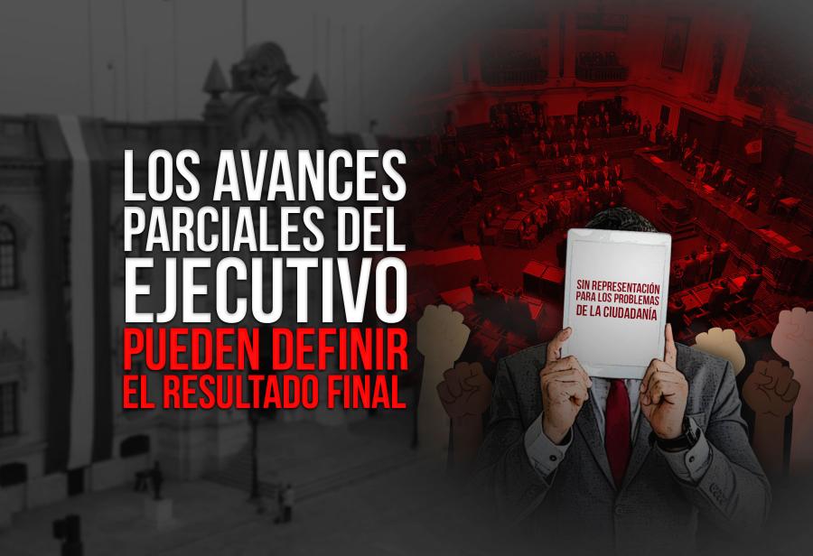 Los avances parciales del Ejecutivo pueden definir el resultado final