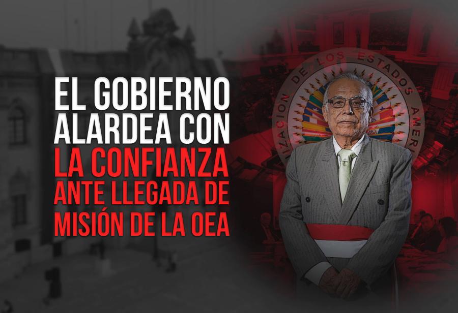 El gobierno alardea con la confianza ante llegada de Misión de la OEA