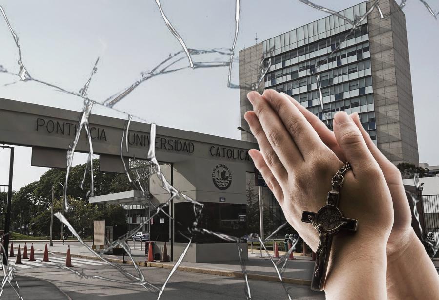 ¡Provocación progresista contra la cristiandad en la Universidad Católica!