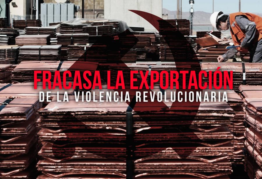 Fracasa la exportación de la violencia revolucionaria