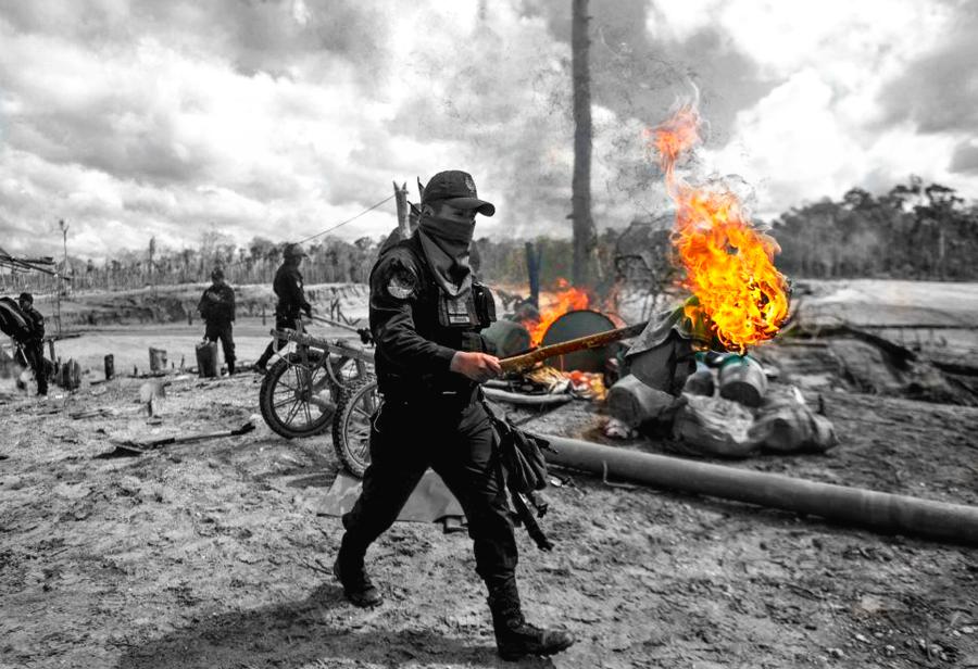 Detener el avance de la criminalidad antiminera 