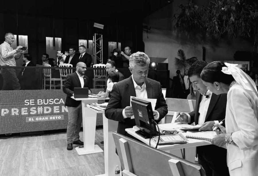 Un ejemplo de debate presidencial