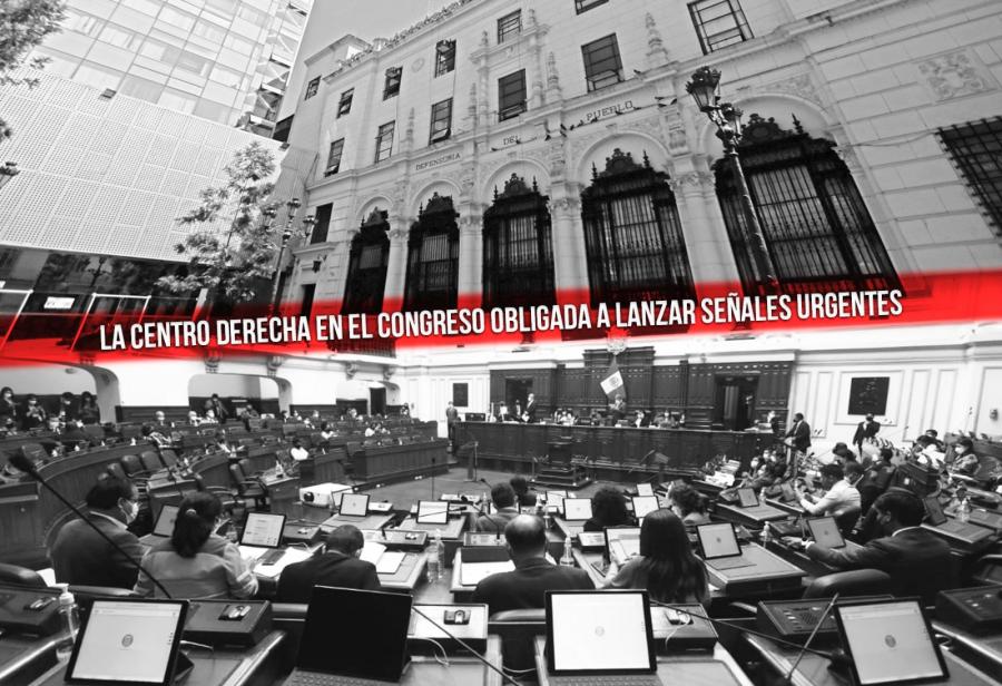 La centro derecha en el Congreso obligada a lanzar señales urgentes