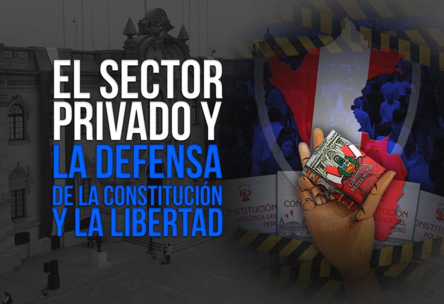 El sector privado y la defensa de la Constitución y la libertad