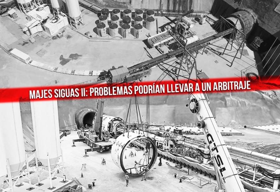 Majes Siguas II: problemas podrían llevar a un arbitraje