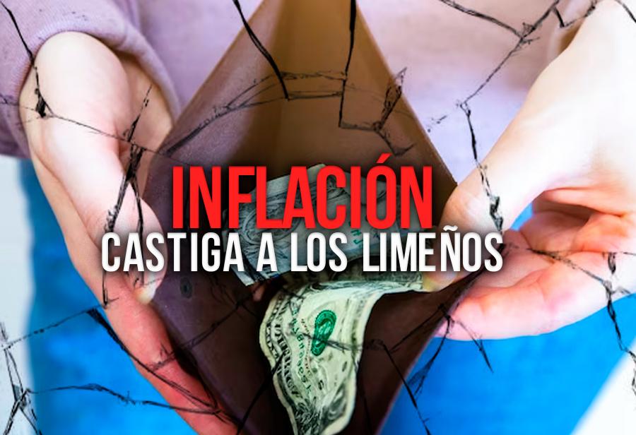 Inflación castiga a los limeños