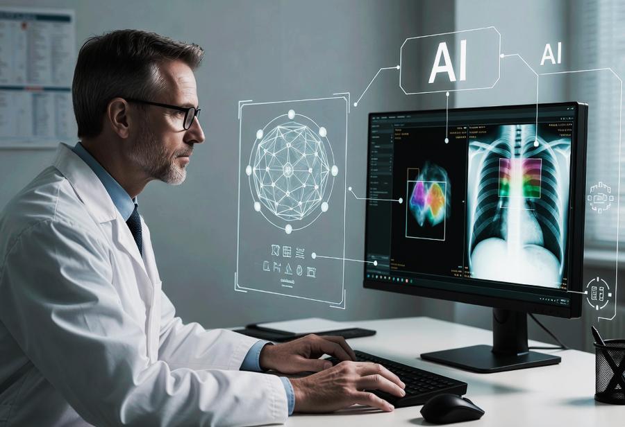 Los m&eacute;dicos y el diagn&oacute;stico asistido por IA