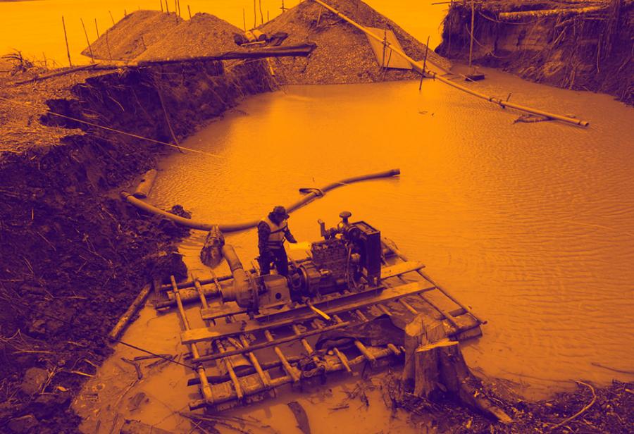 De la minería ilegal al “compromiso histórico”