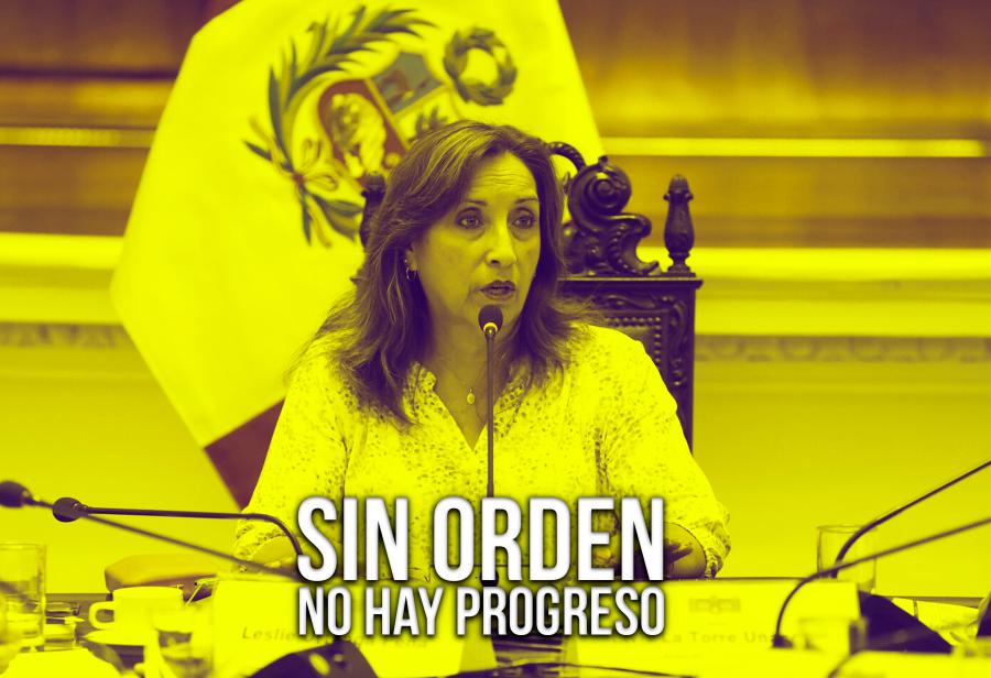 Sin orden no hay progreso