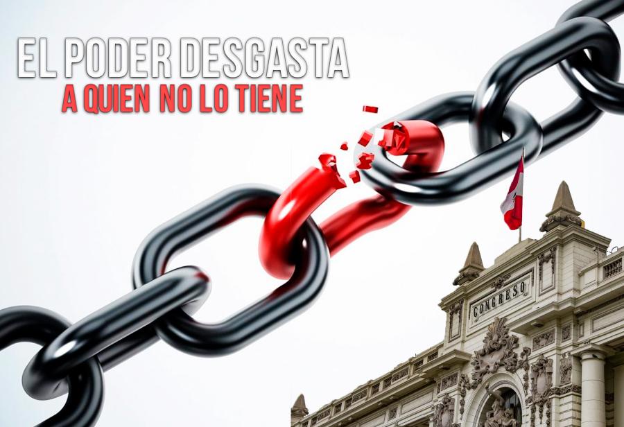 El poder desgasta a quien no lo tiene