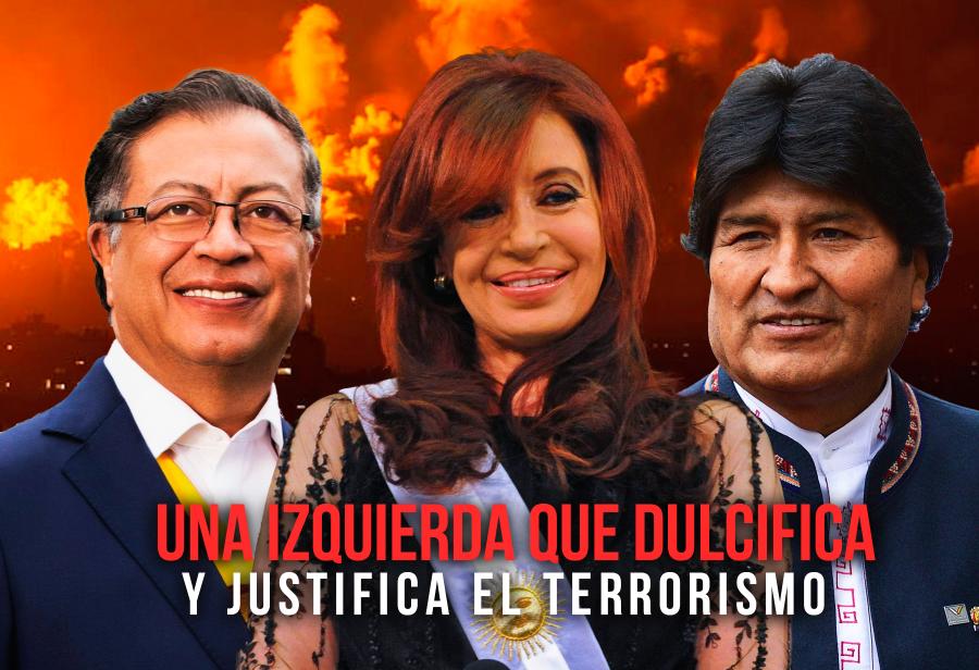 Una izquierda que dulcifica y justifica el terrorismo