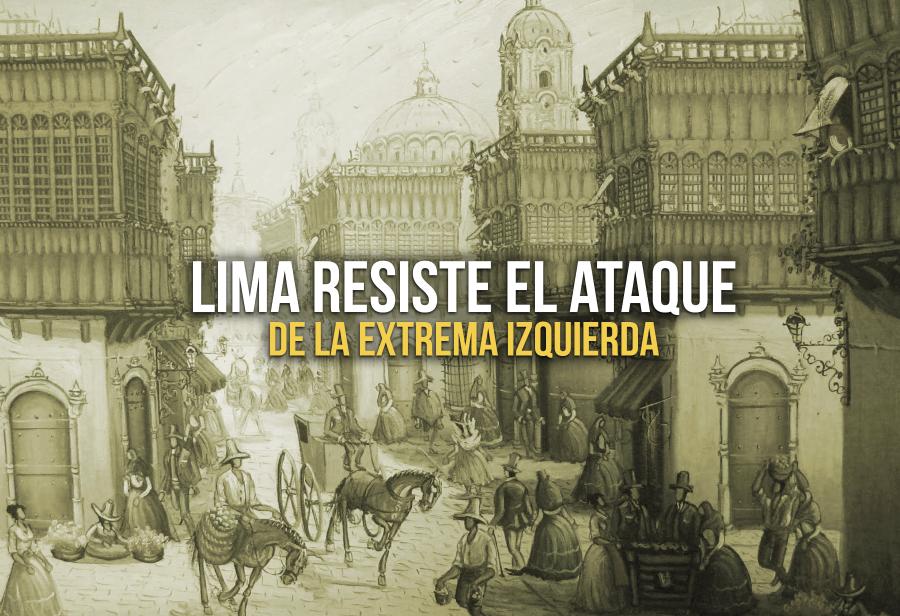 Lima resiste el ataque de la extrema izquierda