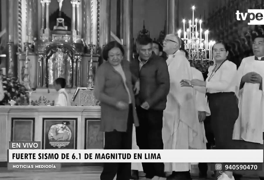 La misa dominical en TVPerú