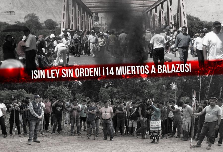 ¡Sin ley sin orden! ¡14 muertos a balazos!