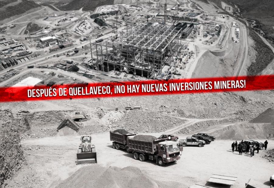 Después de Quellaveco, ¡no hay nuevas inversiones mineras!