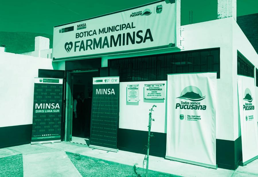 Suministro de medicamentos y FarmaMinsa